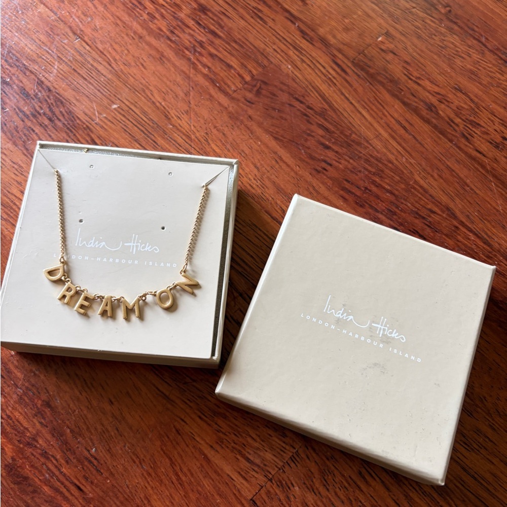 New India Hicks "Dream On” Gold Necklace